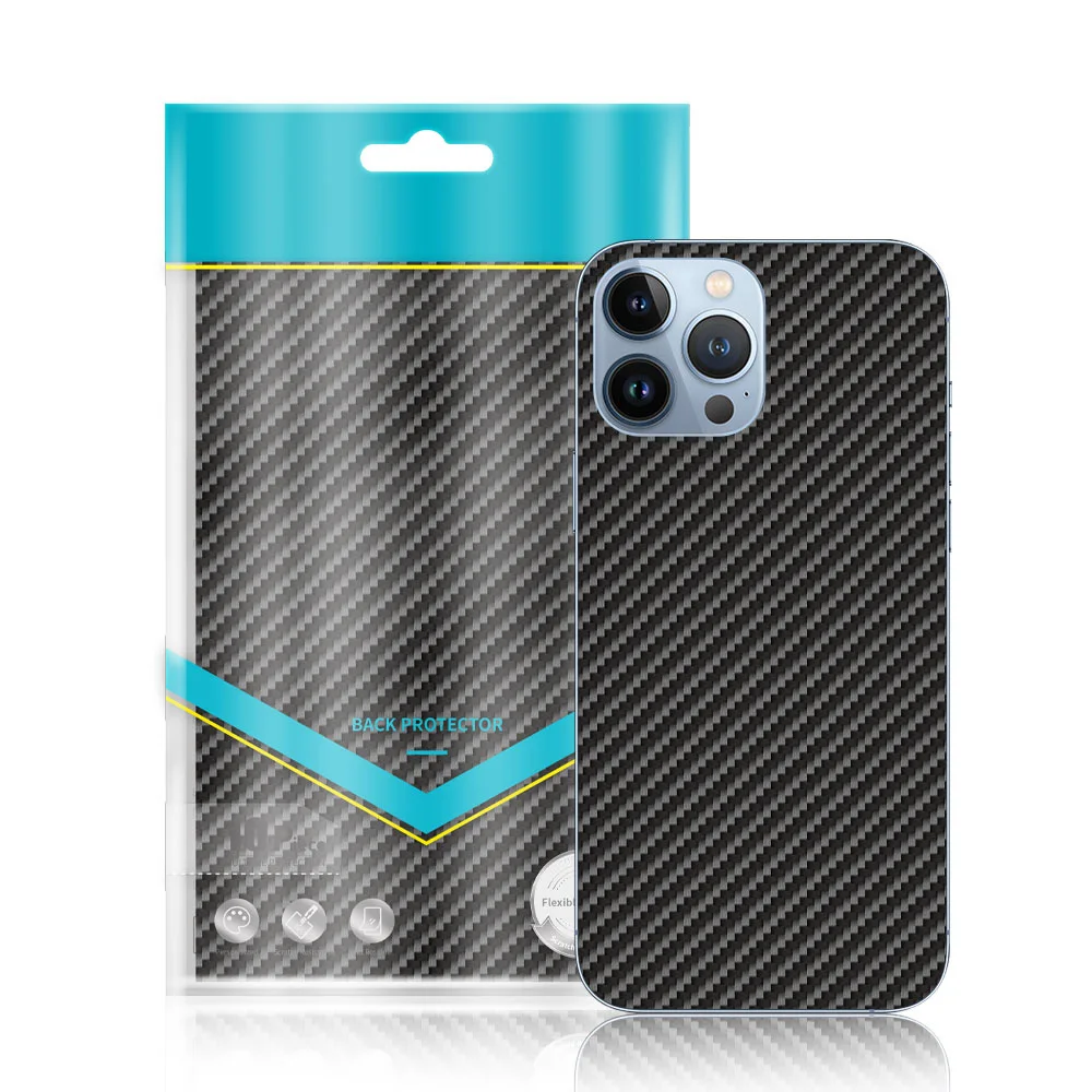 Заводская поставка, углеродная целлюлозная защитная пленка на заднюю панель мобильного телефона, 120*180 мм, наклейка на кожу