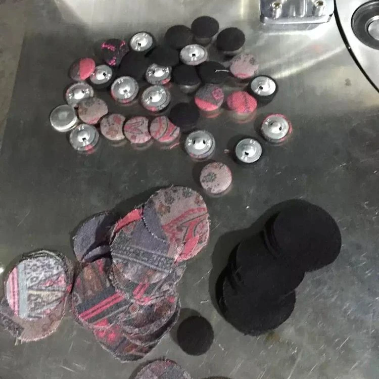 Automatic Fabric Covered button Making machine