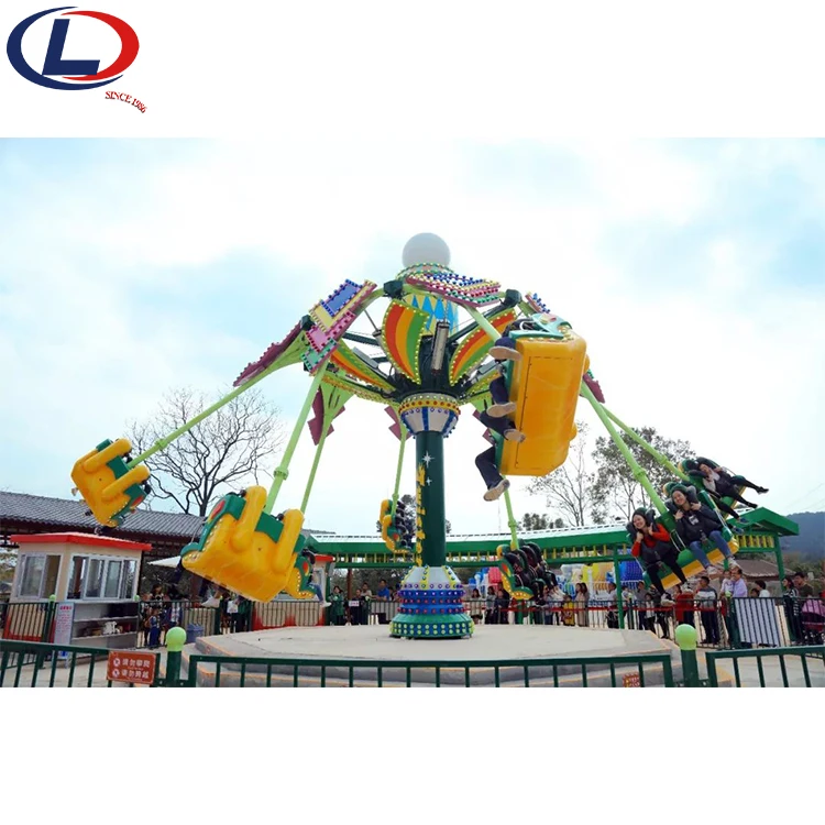 Amusement Park Thrill Flying Chairs Jet Rides Air Shot Rides for sale