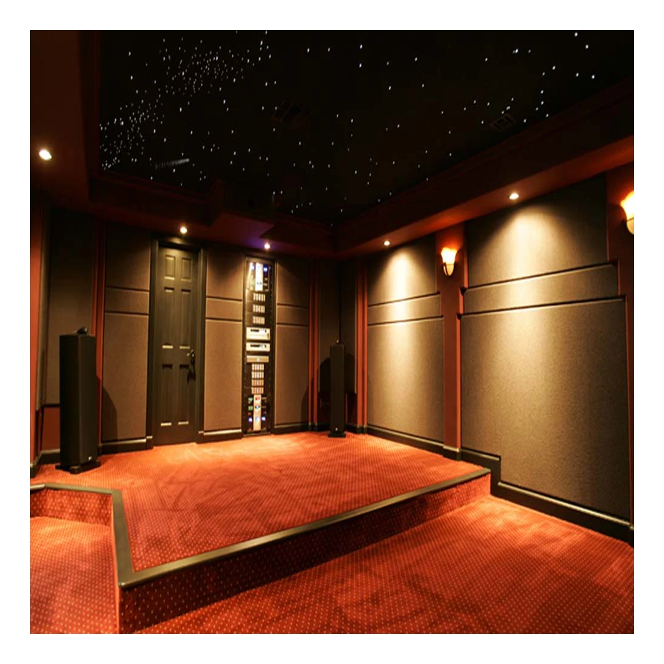 Качественный огнестойкий ковер для кинотеатра