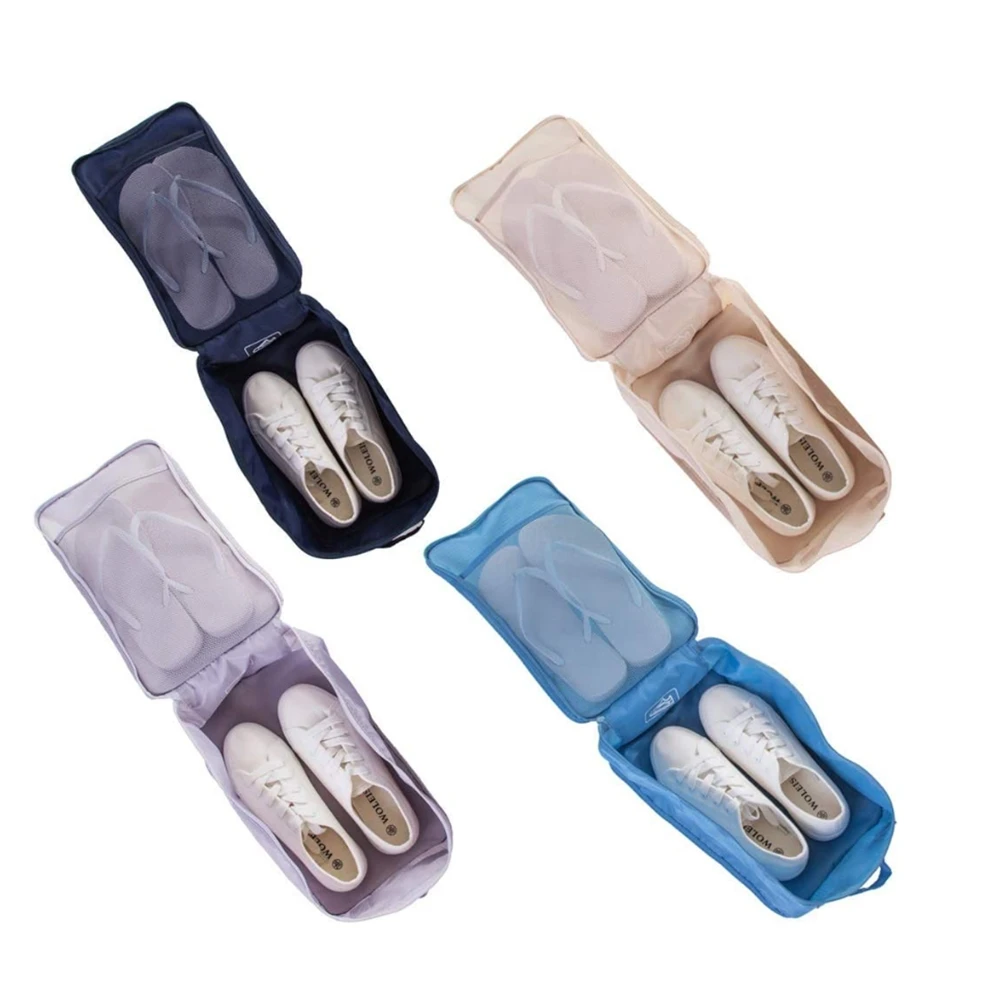 Travel Makeup Train Case Makeup Cosmetic Case Organizer Portable Artist Storage Bag with Adjustable Dividers for Cosmetics