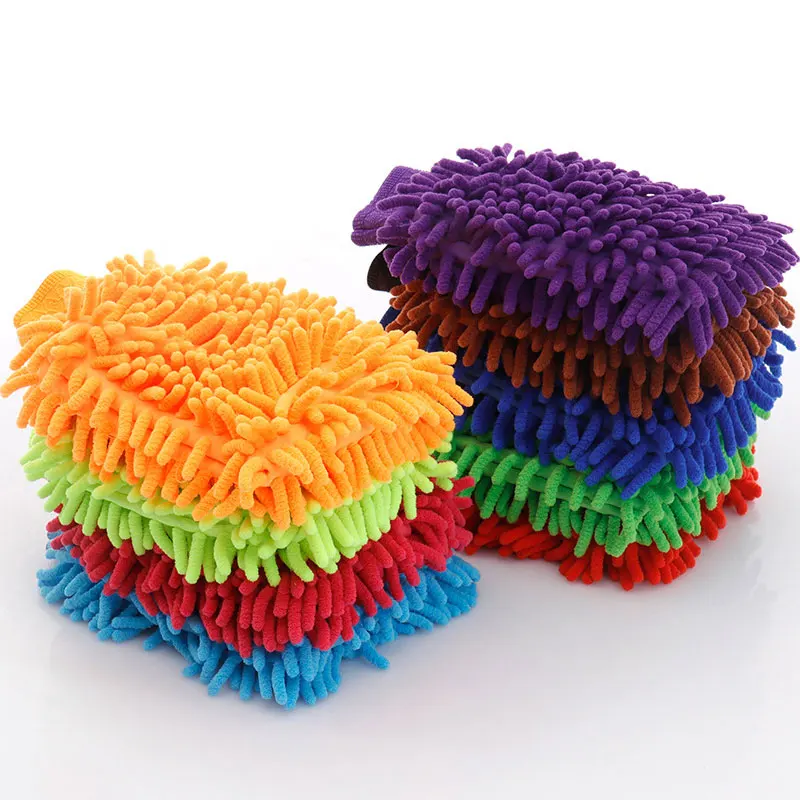 Cleaning Car Care Products Super Mitt Washing Tool Microfiber Car Motorcycle Wash Mitt
