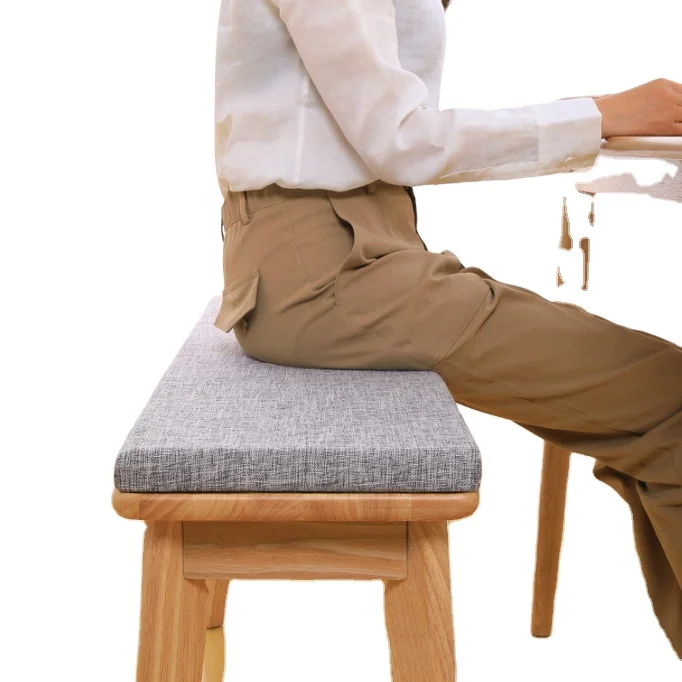 Skylee air fiber 4D POE bench seat cushion square polymer sofa cushion portable meditation cushion for outdoor