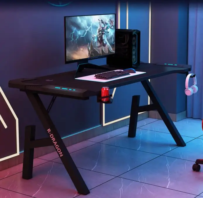 gamer esport set gaming chairs desk free sample net cafe gaming table  home desk Study table Writing desk