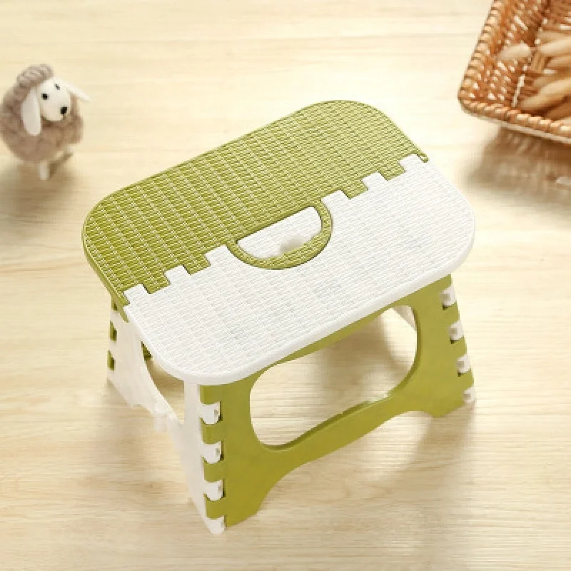 Johold Hot Sale Popular wholesale Foldable Sturdy Plastic Folding Step Stool Portable Folding Stool for Kids