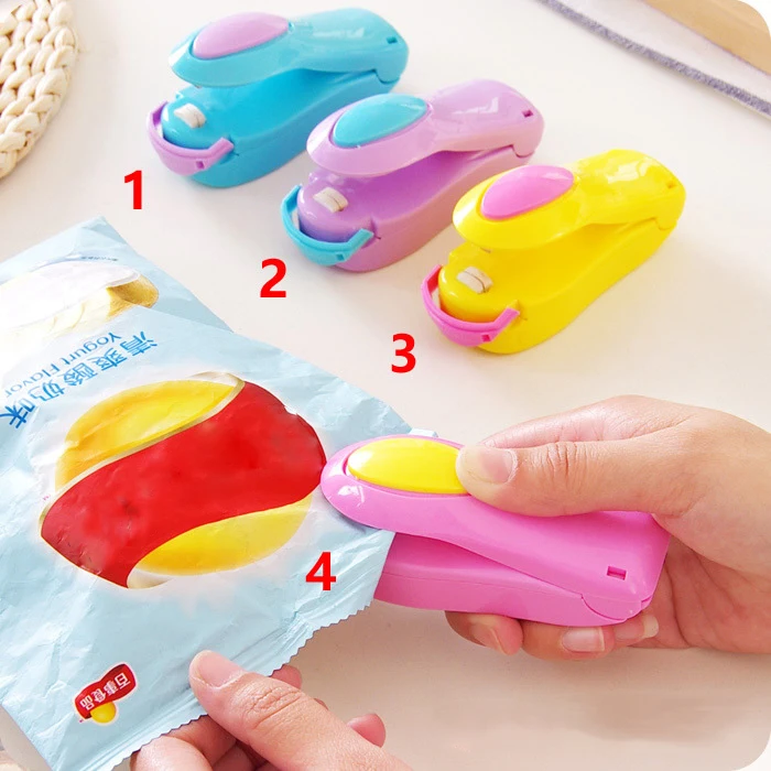 Hot Selling Portable Manual Plastic Bags Sealers Vacuum Food Sealers Mini Heat Sealing Machines