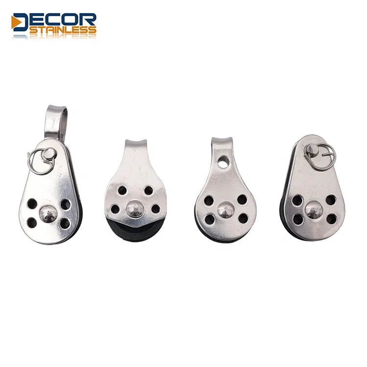 Stainless Steel Sailing Nylon Marine Pulley Block