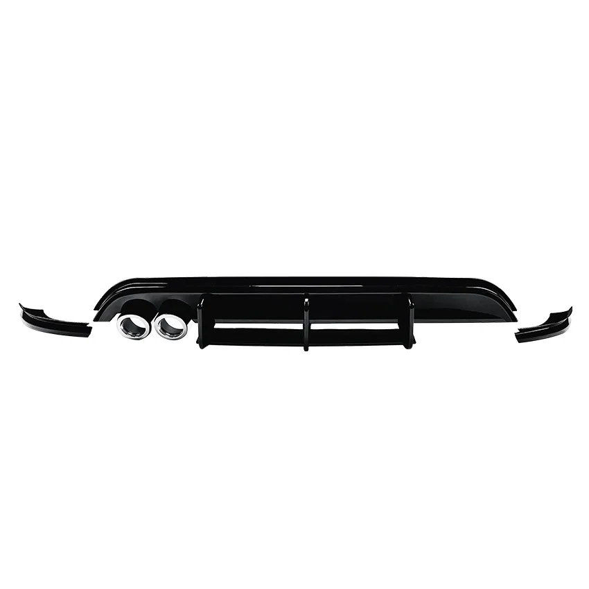 High Quality Auto Body Modification Kits Plastic Material Rear Lip Rear Splitter For Volkswagen Polo MK5 6R 2009-2014
