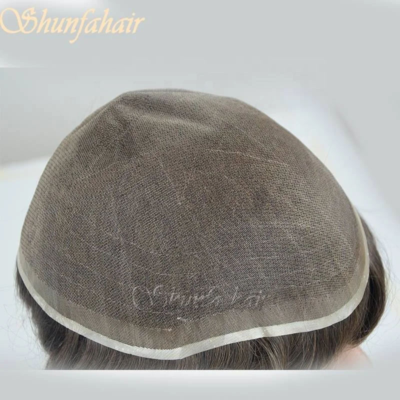 Icon hair system,durable toupee base,hard lace welded lace hair replacement