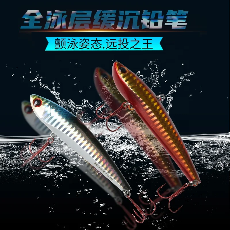 Jerkbait искусственная пластиковая жесткая приманка кренкбейт воблеры для ловли окуня карпа Реалистичная картина рыбной