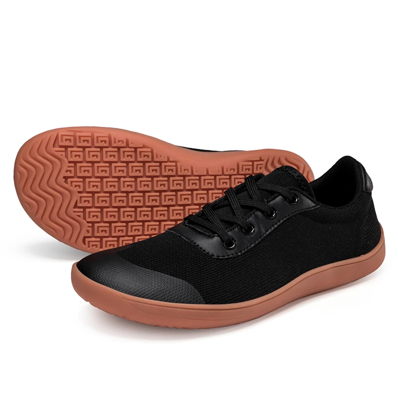Wide Barefoot Shoes for Unisex Outdoor Running Zero Drop Casual Sneaker Minimalist Shoes