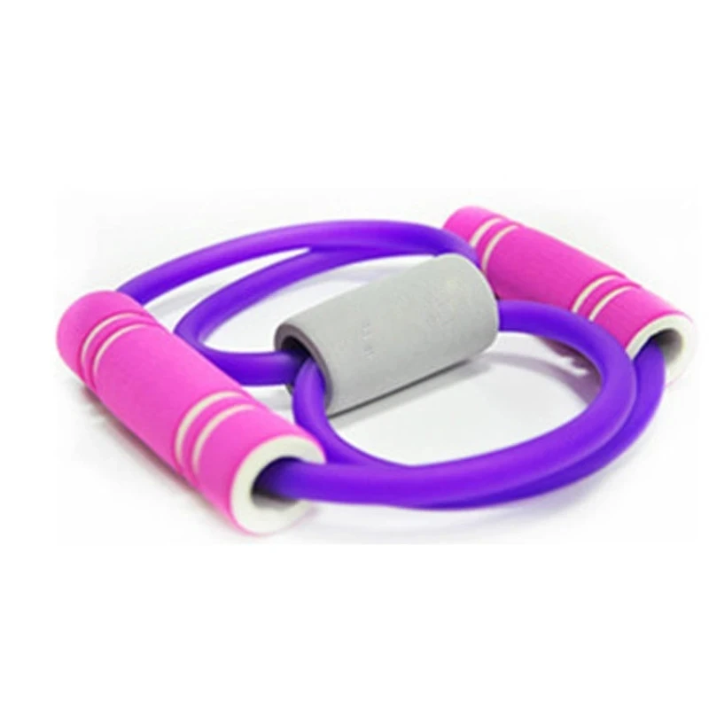 Figure 8 Gym Accessory Elastic Latex Fitness Equipment Stretching Exercise Bands Shoulder stretch bands arms chest expander