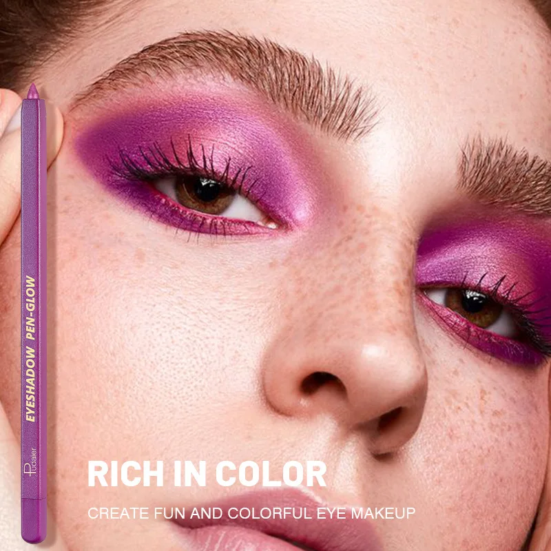 Wholesale Natural Eyeshadow Pencil Private Label Waterproof and Long Lasting Eye Makeup Vegan Creamy Eye Shadow Pencil