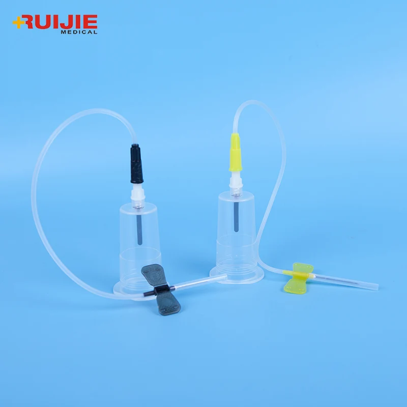 Набор медицинских венозных звездочек для кожи головы 21 г 23 игла-бабочка забора крови