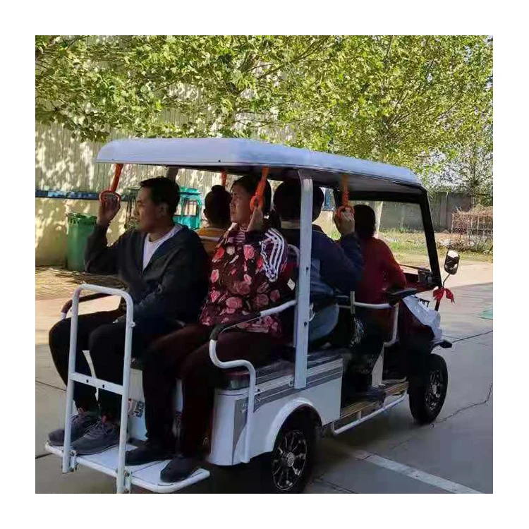 cheap 4 Wheel Drive 6 Seater Electric sightseeing  Golf Cart,travel rental  golf carts Classic Tour Golf Cart