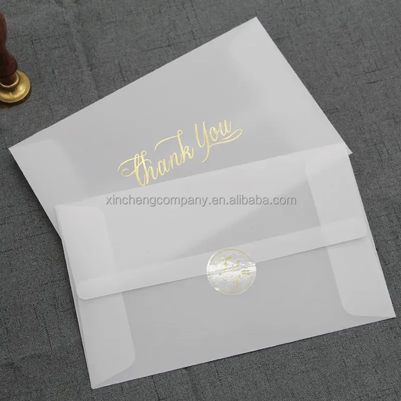 Custom Vintage Fashion Paper Envelopes Gift Card Invitation Birthday Business Letter Envelope