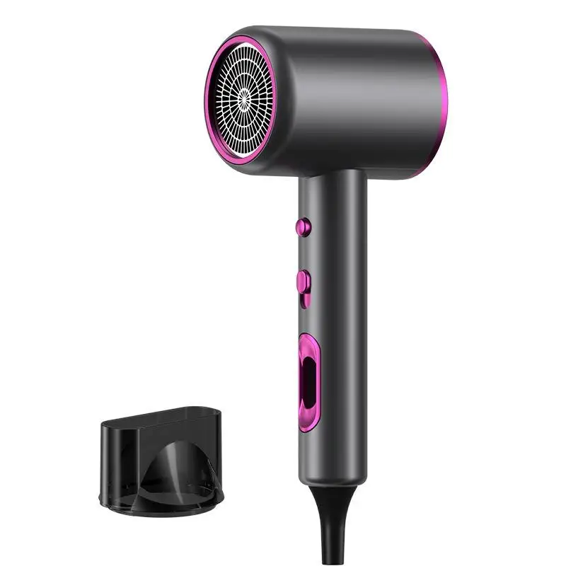 Professional Salon Hair Dryer,Powerful 2400W Fast Drying Low Noise Blow Dryer,Lightweight Hairdryer for Home Travel with Nozzle
