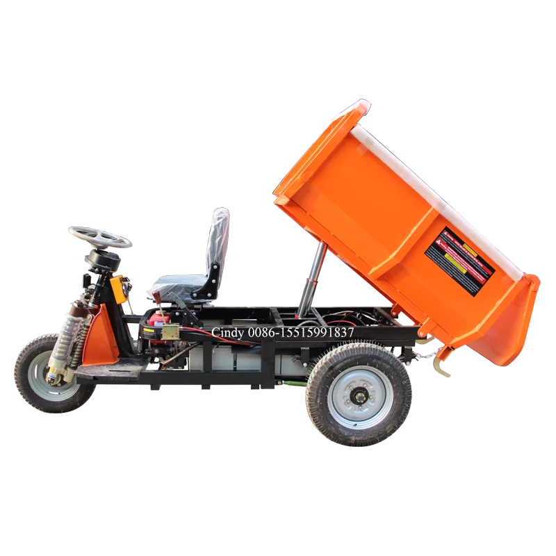 LIANKE crawler dumper/mini dumper for garden/mini dumper wheelbarrow nice motor