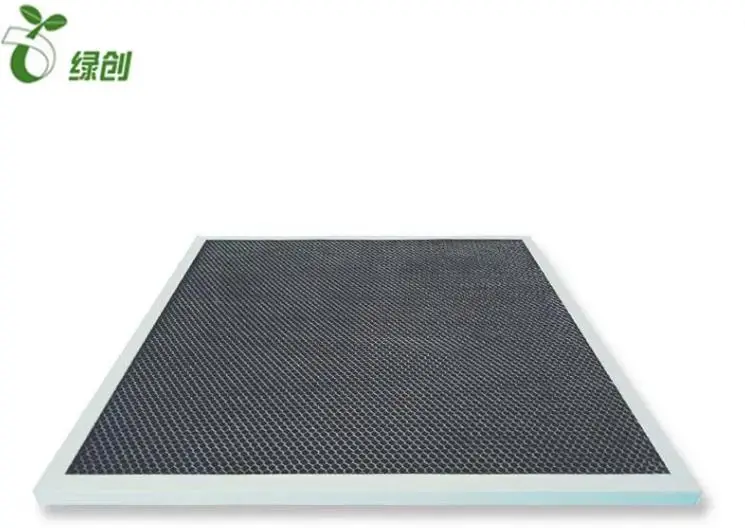 Ozone removal and deodorization Air aluminum based decomposition purification filter