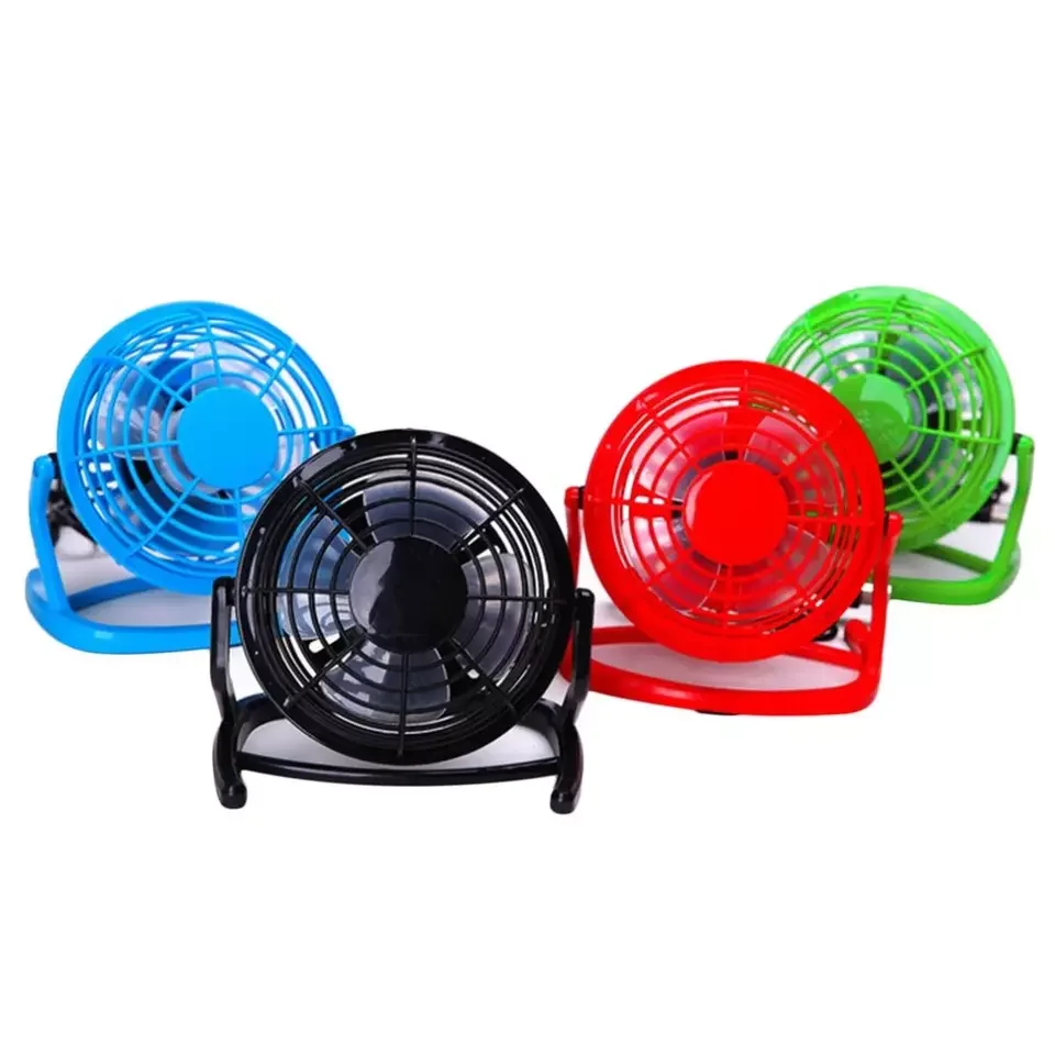 Wholesale portable rechargeable battery USB mini electric handy fan give aways office popular High Quality Electric Fan