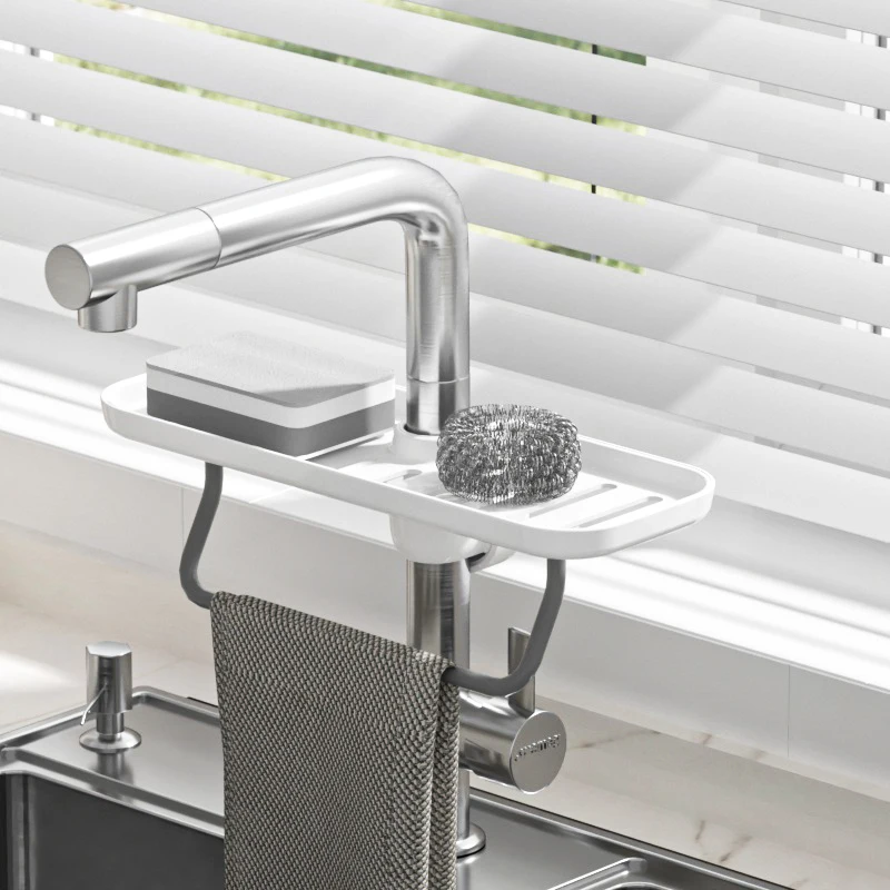 Pump Kitchen Bathroom Clean sponge holder for kitchen sink organizer Brush Liquid Foam Soap Box Dish Push Hand Soap Dispenser