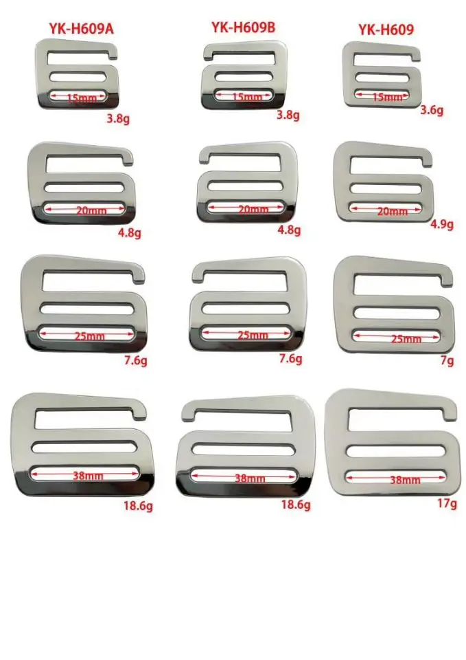 High quality   1 inch  metal   G hook  ladder   buckle  adjustable  buckle  for  webbing