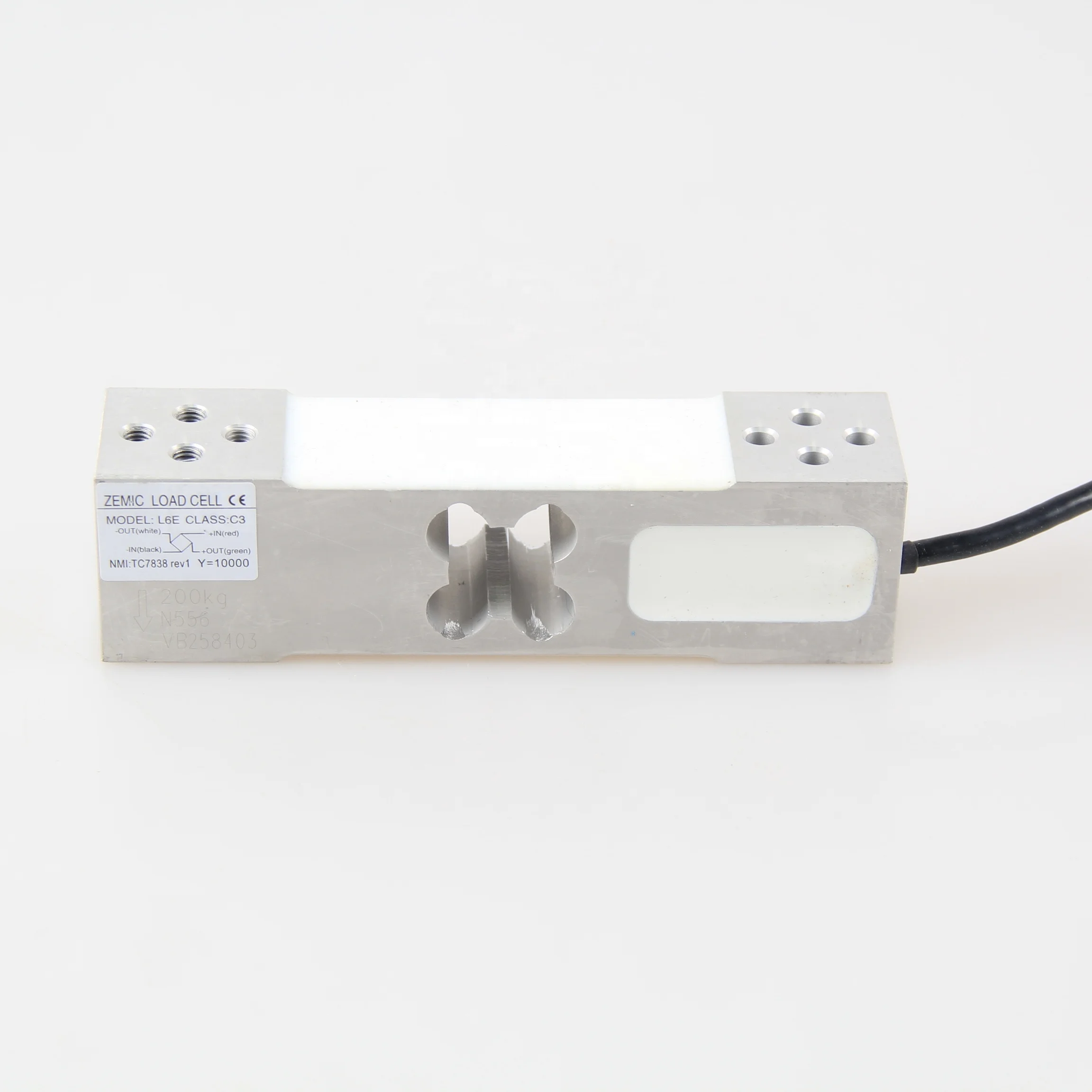 Good quality C3 class aluminum alloy 50kg to 300kg L6E zemic load cell for weighing scales
