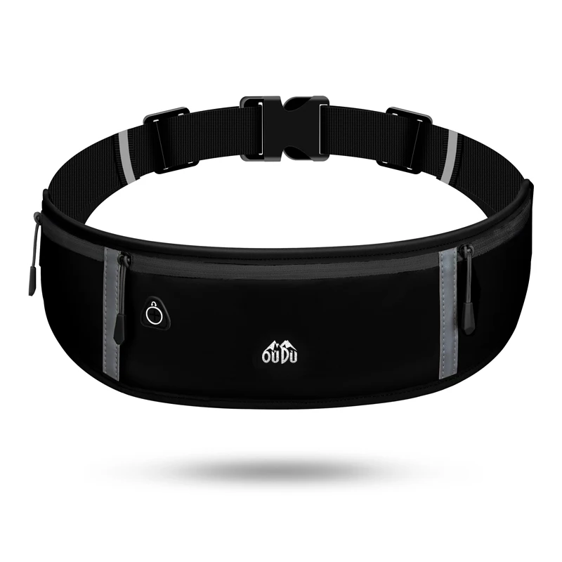 HUALIAN Sports Hiking polyester Unisex Waterproof Outdoor Waist bag Bum bag running belt for Mobile phone Belt bag