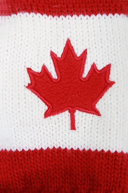 
Red Maple Leaf Canada Canadian Fashion Warm Winter Warm Mittens 