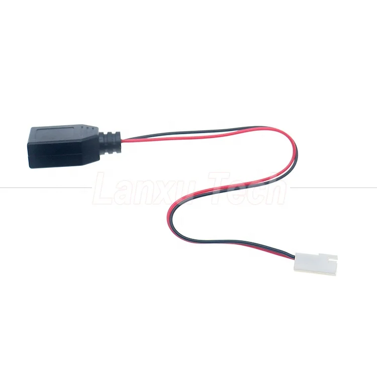 USB Type A Female to JST XH 2.54 Pitch 2 Pin Female Socket Cable