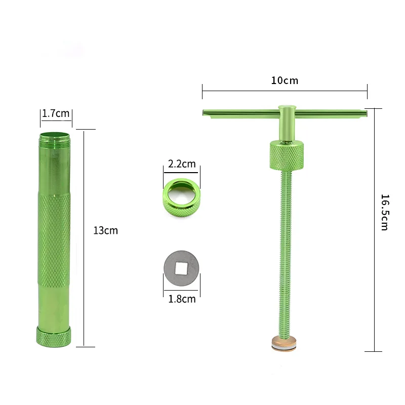 Stainless Steel Fondant Extruder Rotating Squeezer Sculpture DIY Handmade Clay Sugar Cake Sculpture Polymer Baking Tools