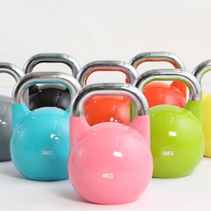 BORO Kettlebell competition high-end professional squat strength training pot Competitive kettlebell 4-30KG set
