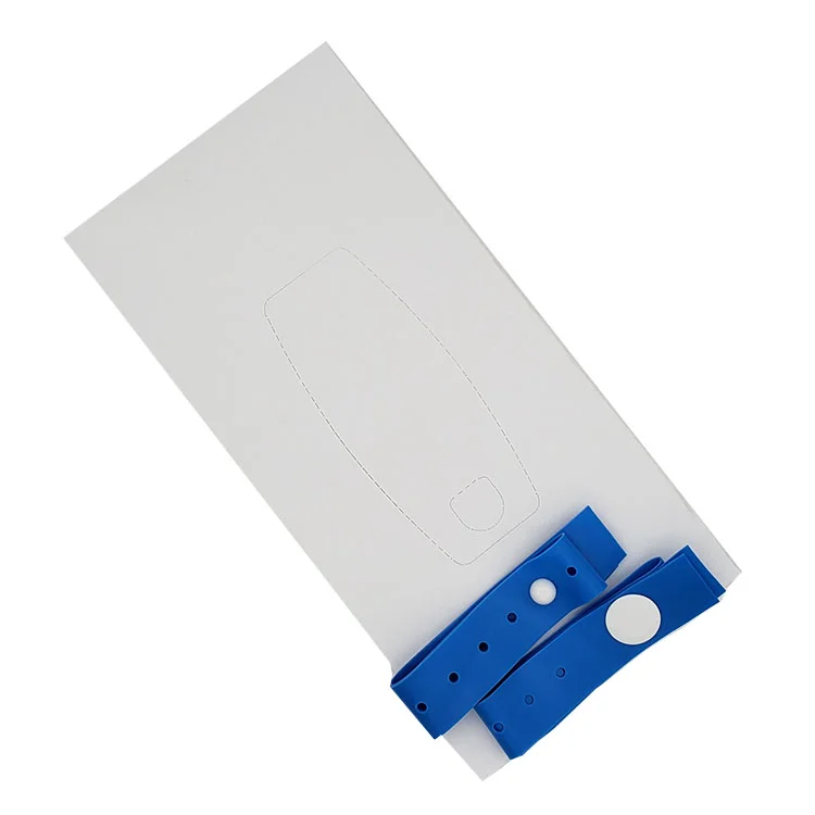 Quick Release Disposable medical Latex free button rubber Tourniquet with Hole