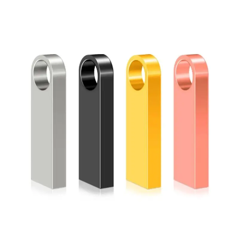 Real Mini Metal Tiny USB Flash Drive USB 2.0 4GB 8GB 16GB 32GB Pen Drive Memory Flash Metal Memory Disk Custom Usb Flash Drive