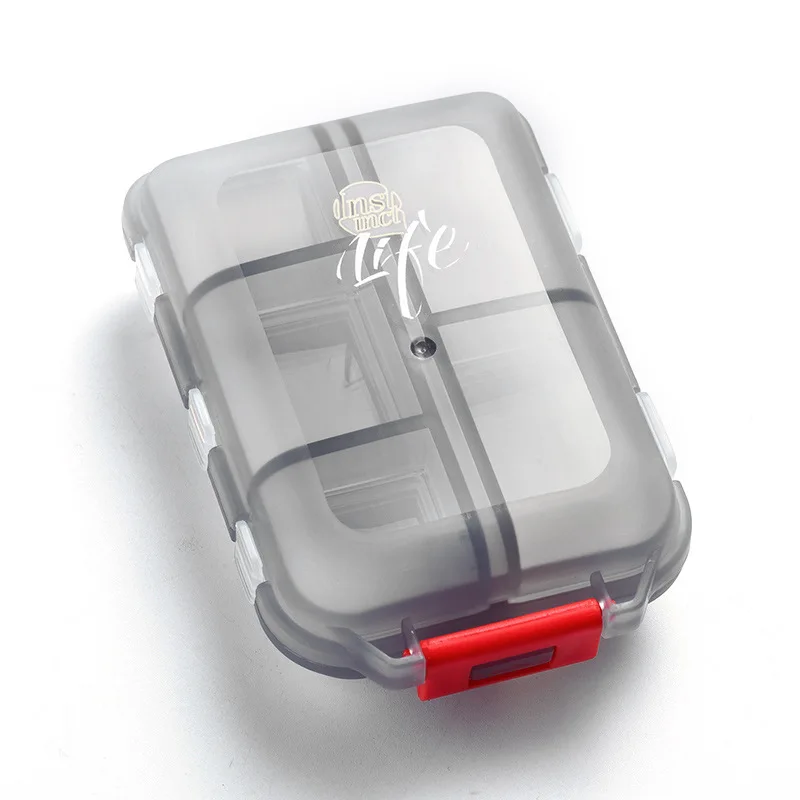 2024 Daily Pill Case Portable Medicine Vitamin Holder Container Waterproof Small Weekly Organizer Medicine Box
