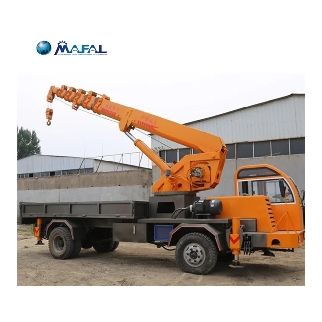 High Quality 10 Ton Portable Telescopic Boom new truck mounted crane