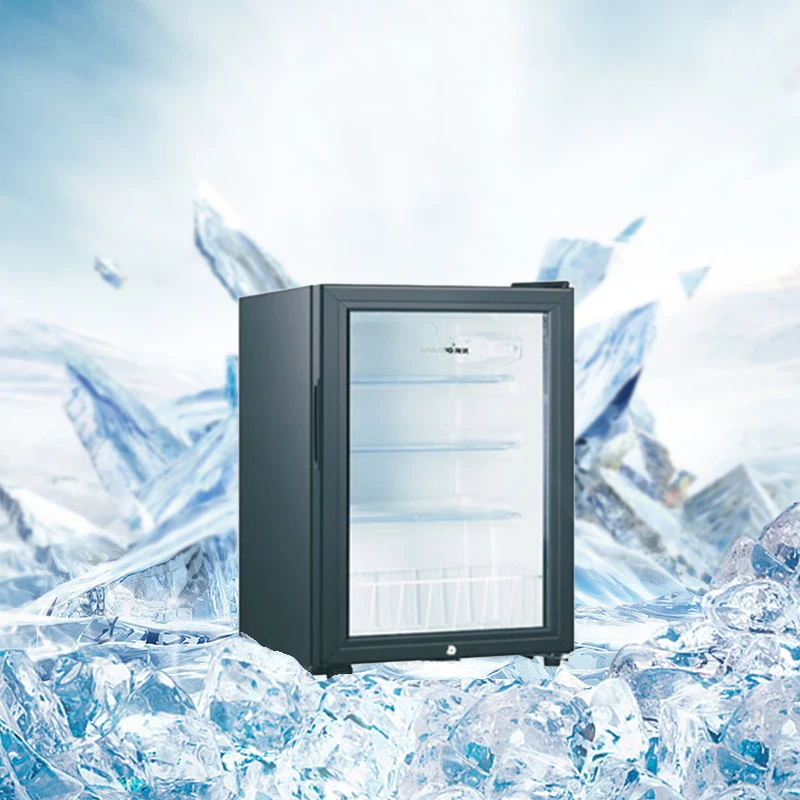 Makeup Refrigerator Mini Fridge Smart Minibar  Hidden Door Handle Electronic Refrigerator Refrigerator With Freezer