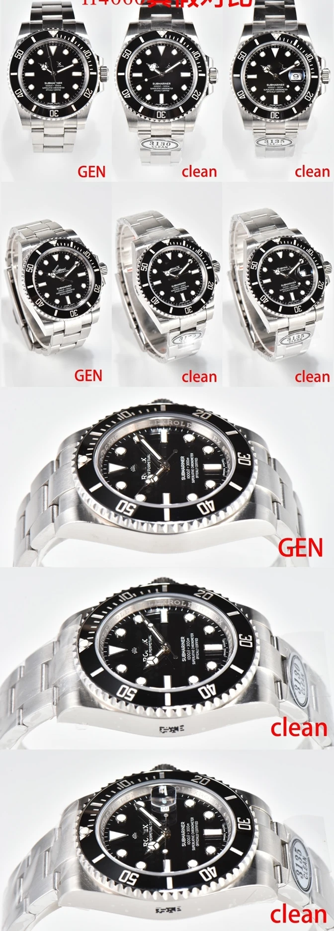 Top quality 126610 41mm 1:1 3235 movement 904L luxury brand NOOB clean Factory ROLEXS black-submariner mechanical watch_15