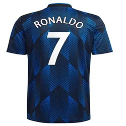 Wholesale Blank #7 Ronaldo Soccer Shirts Hot Sale Man Thailand Quality Ronaldo United Soccer Jersey