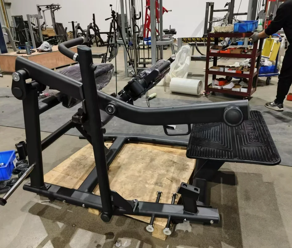 Gym Commercial Fitness Strength Training Plate Loaded Hip Thrust Bridge Machine Matrix Glute Trainer