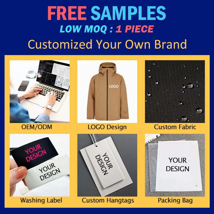 Custom Technical Baggy Snow Pants Men Waterproof Workout Windproof Snowboard Pants And Jacket