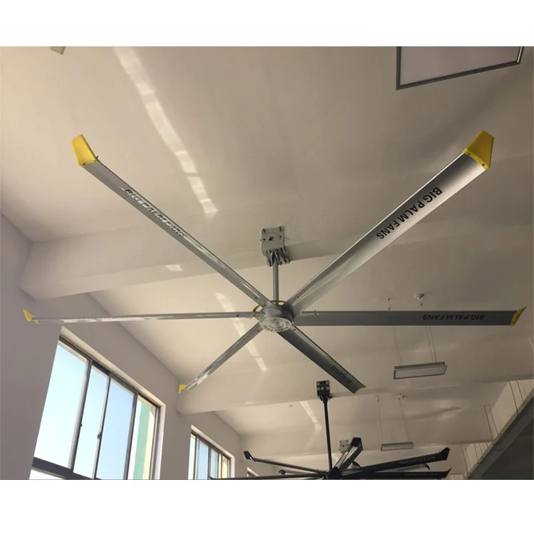 Made In China Equipped Magnetic Suspension Motor 18ft Large Industrial Fans Hvls Big Ceiling Fan