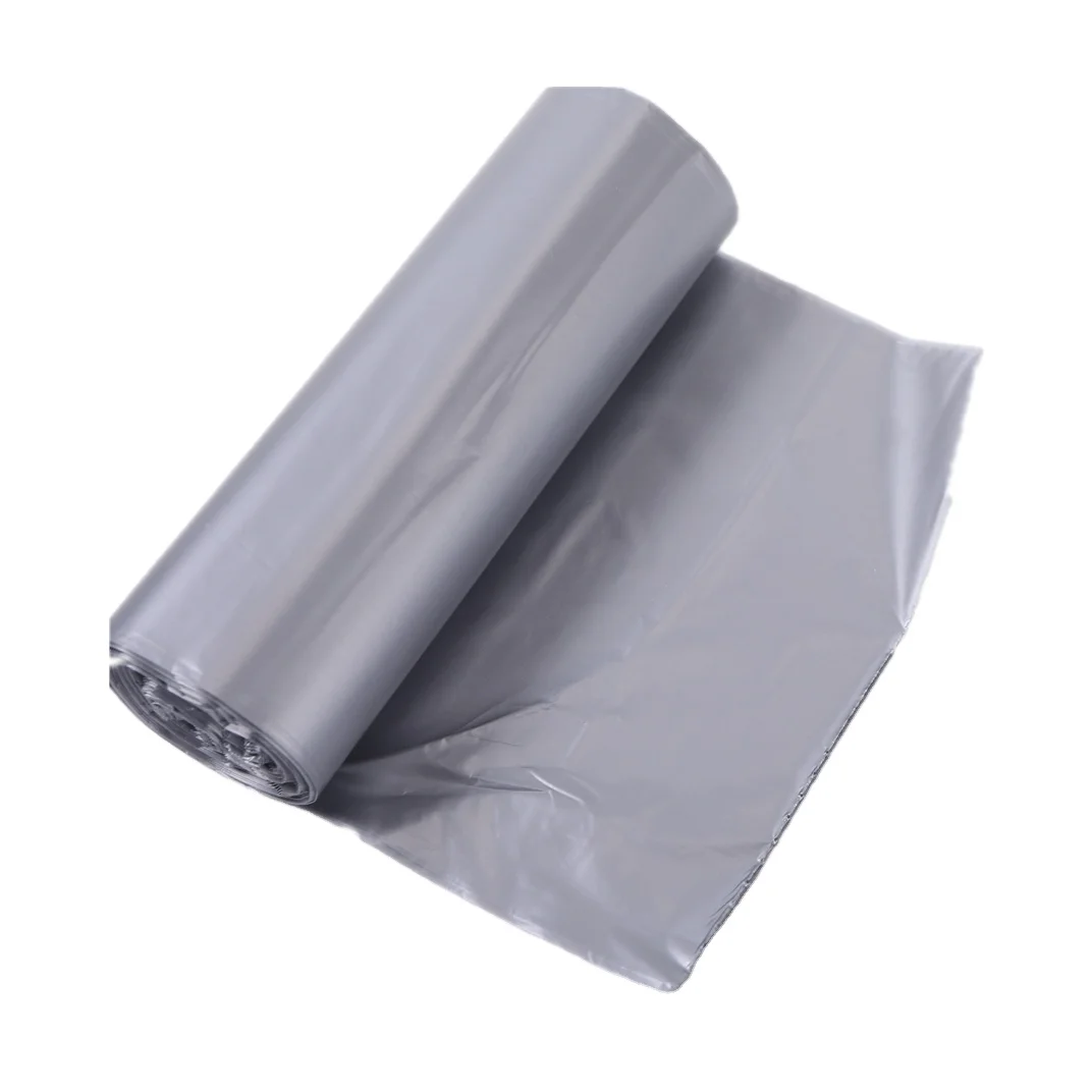 Design Your Own Logo Print Clear Garbage Bag Plastic On Roll