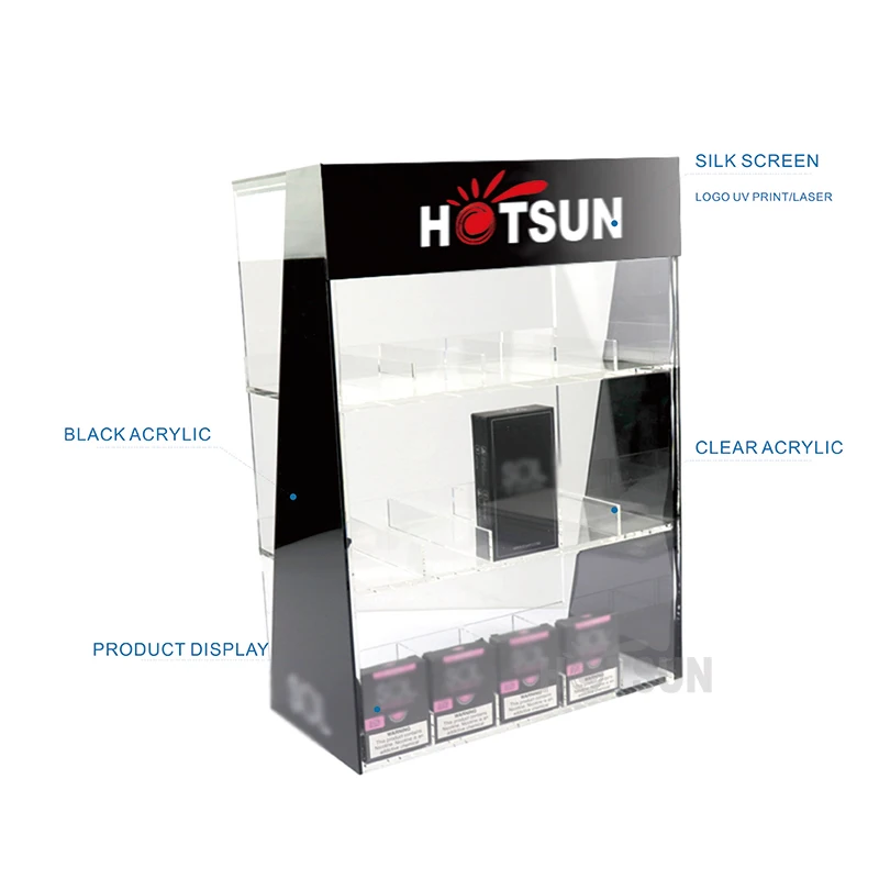 vapor E liquid display 2