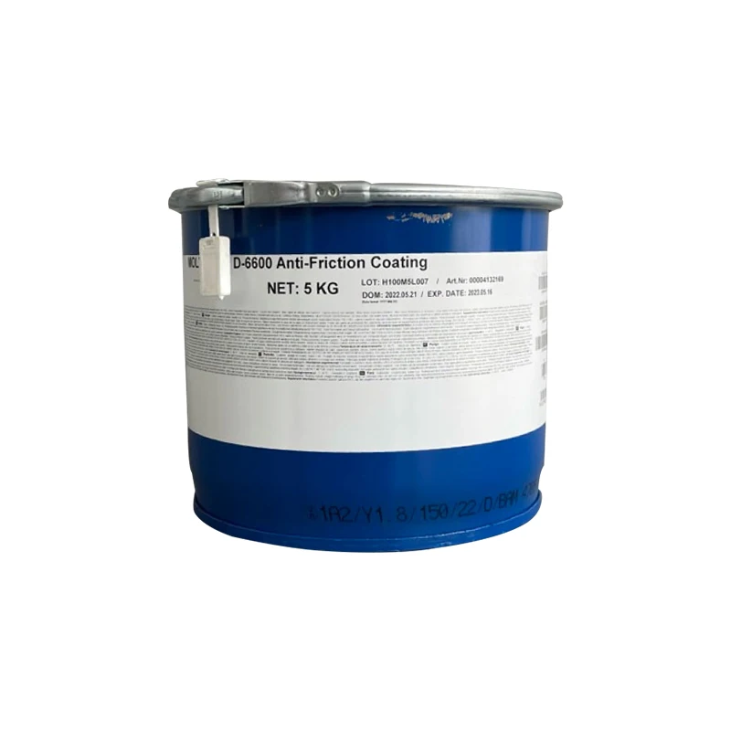 Molykote D-6600 Antifriction Coating Can Be Sprayed With D6600 Light Yellow 5kg/barrel