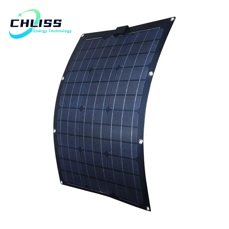 580w flexible self-sticking paper solar panels for ev
