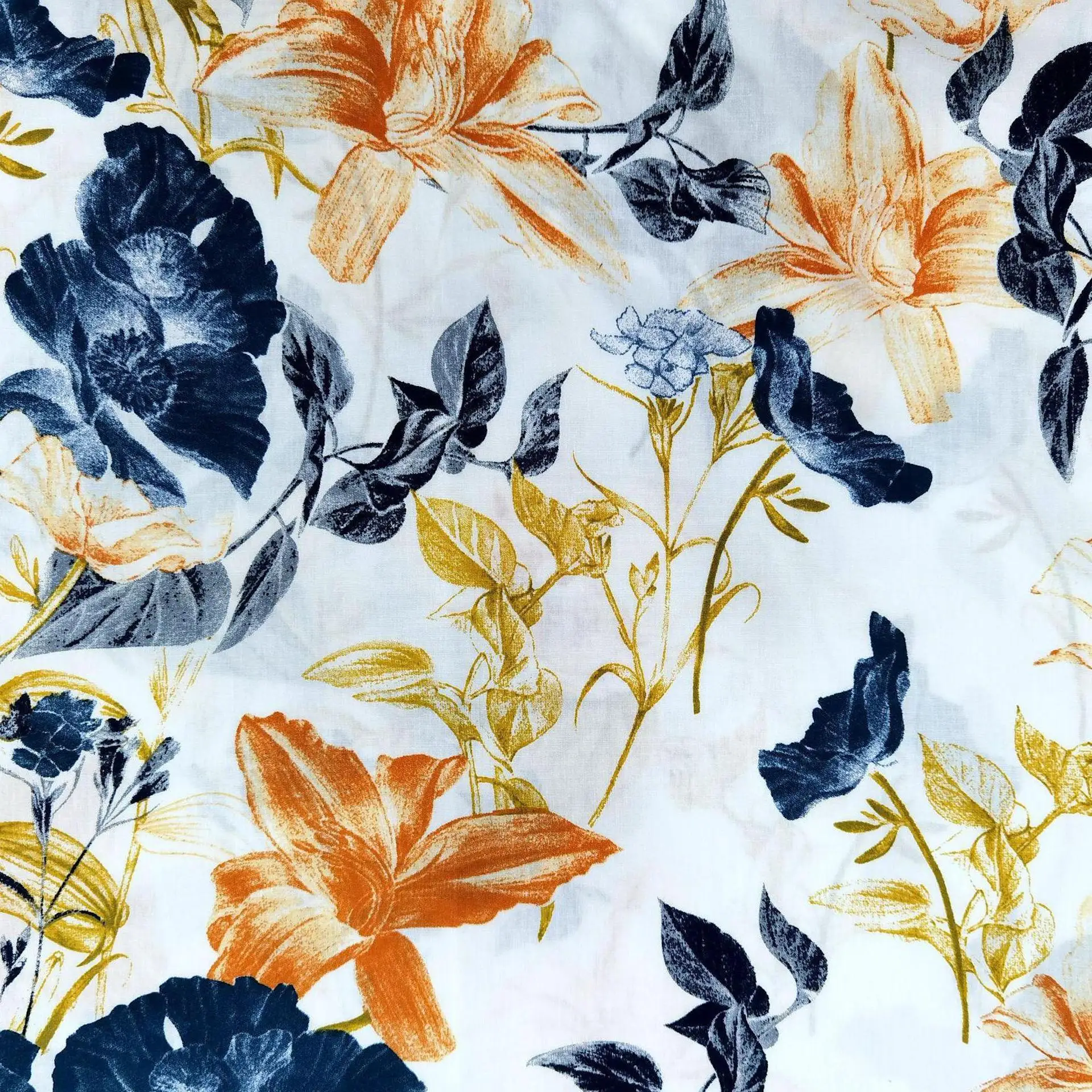 Hot sale 2021 New Hawaiian tropical leaves 100% cotton print fabric cotton poplin for shirt