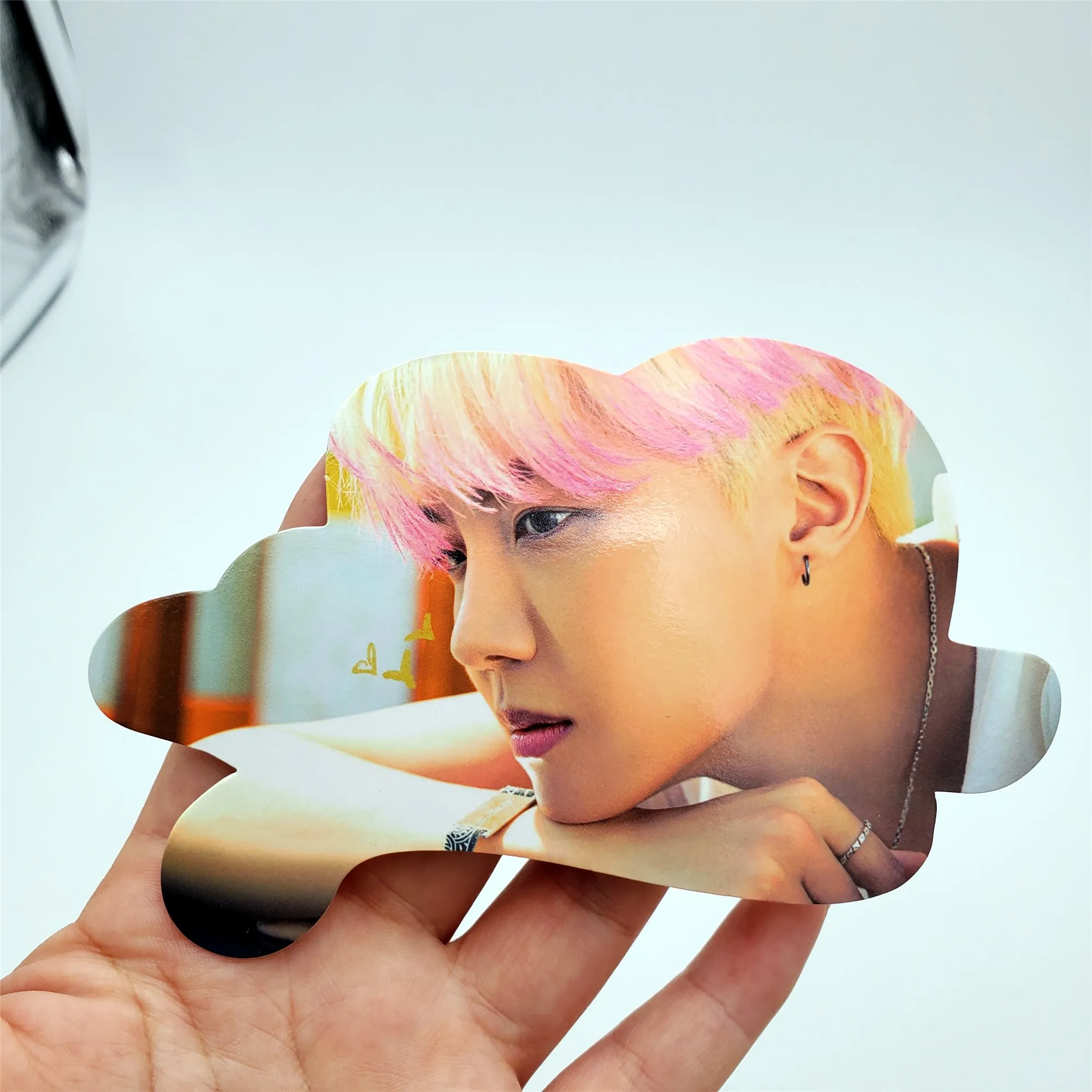 Cheap Price China OEM Special cutting shape die cut super star paper card with coated paper material