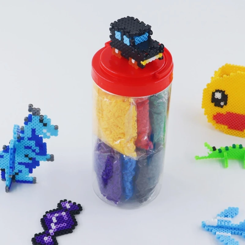 Custom Plastic Beads 5mm Bulk Plastic Diy Puzzle Game Perler Fused Beads