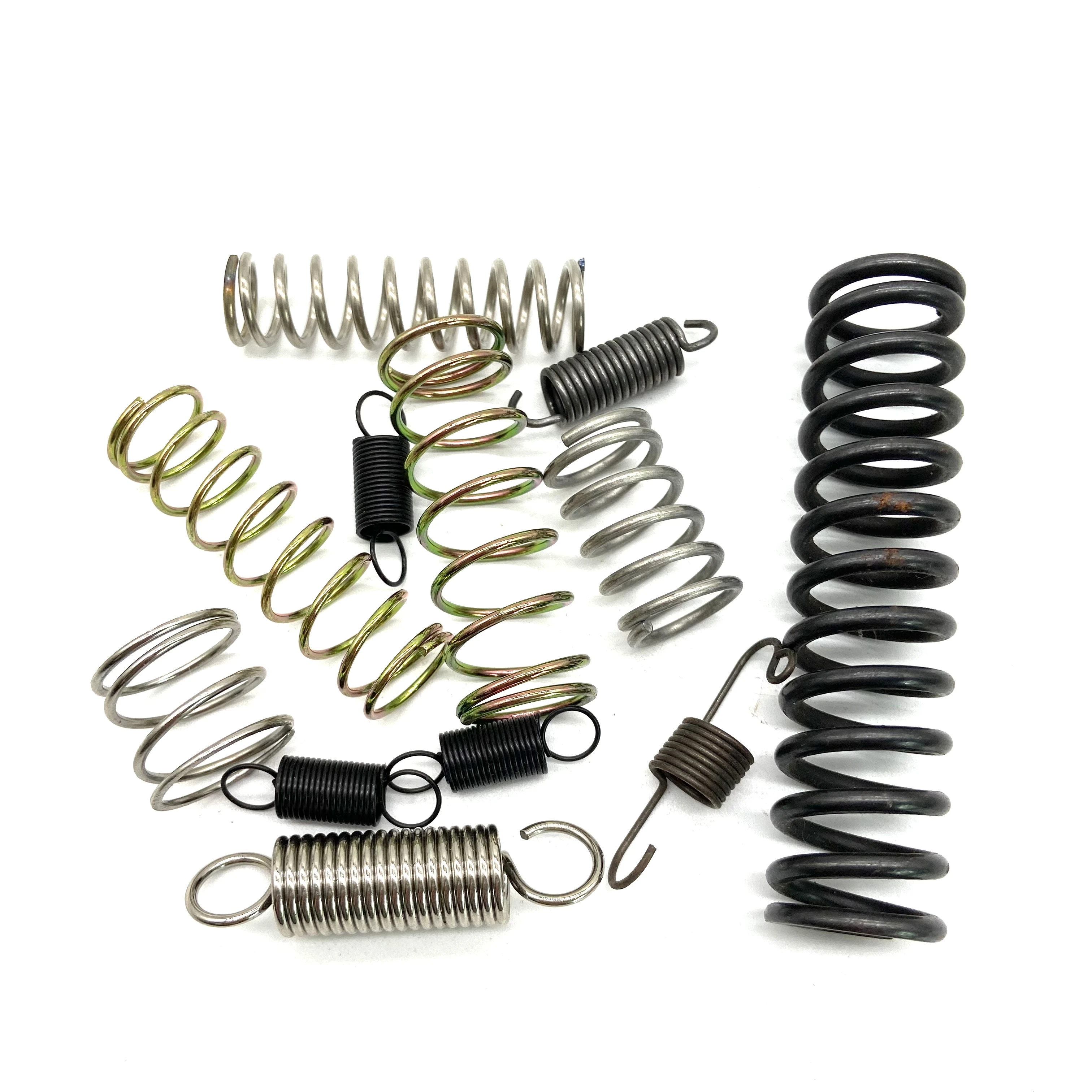 Stainless Steel Tension Spring Anode Custom Surface Treatment Coil PVC Pipe Spring Extended Pipe Bender Tension Spring